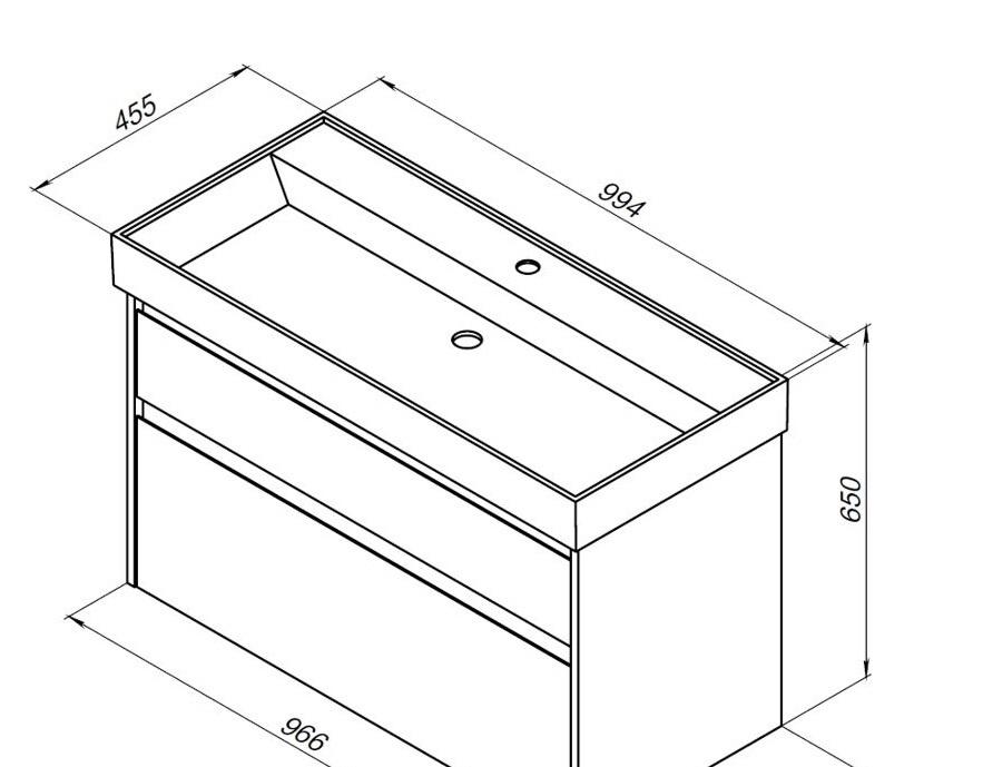 Aquanet Nova, Тумба для раковины, 00243658