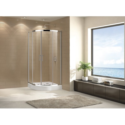 Душевой уголок - Cezares, Eco, 100x100x190 см, ECO-O-R-2-100-C-Cr