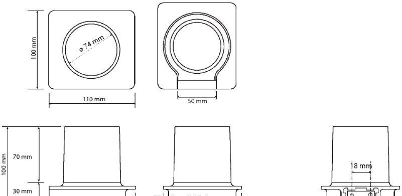 Bemeta Organic, Стакан, 157111011