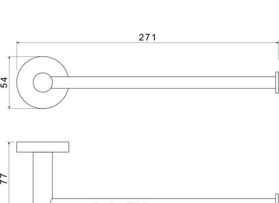 Aquatek Европа, Полотенцедержатель, AQ4119MB