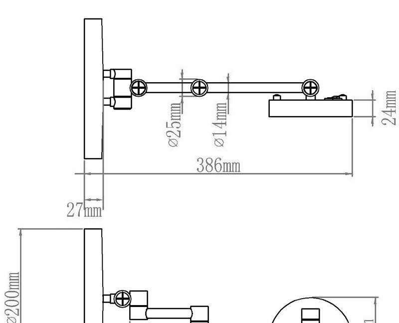 Aquanet Lvyi, Косметическое зеркало, 1806D / 00204512