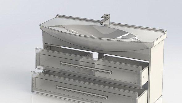 Aquanet Остин, Тумба для раковины, 00201734