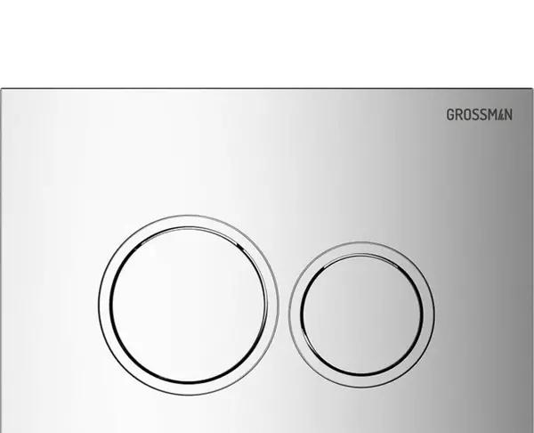 Grossman без коллекции, Унитаз подвесной с инсталляцией и кнопкой, 97.4411S.01.100