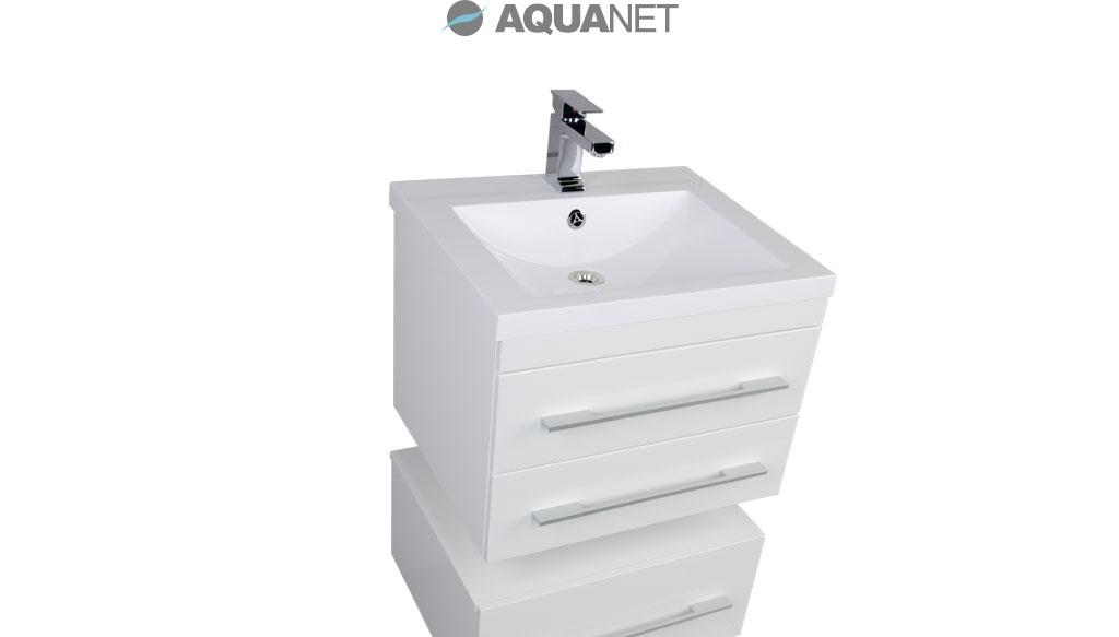 Aquanet Нота, Шкаф-зеркало, 00165370