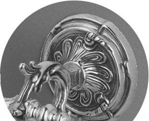 Art&Max Barocco Crystal, Полотенцедержатель, AM-2057-Cr-C