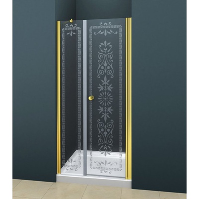 Душевая дверь - Cezares, Royal Palace, 90x195 см, ROYAL PALACE-B-12-60/30-CP-G / ROYAL PALACE-A-B-12-60/30-CP-G