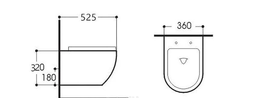 Aquatek Европа, Унитаз подвесной с инсталляцией и кнопкой, SET AQUATEK ЕВРОПА