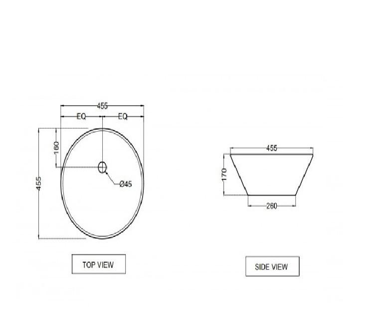 Раковина - Jaquar, Jaquar Designer, 45.5x45.5x17 см, JDS-WHT-25905
