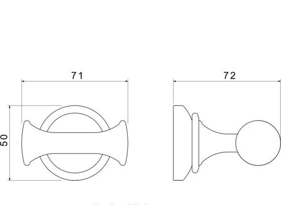 Aquatek Классик, Крючок, AQ4502CR