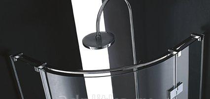 Душевой уголок - Cezares, Bergamo, 100x100x200 см, BERGAMO-R-2-100-ARCO-C-Cr-IV / BERGAMO-W-R-2-100-ARCO-C-Cr-IV