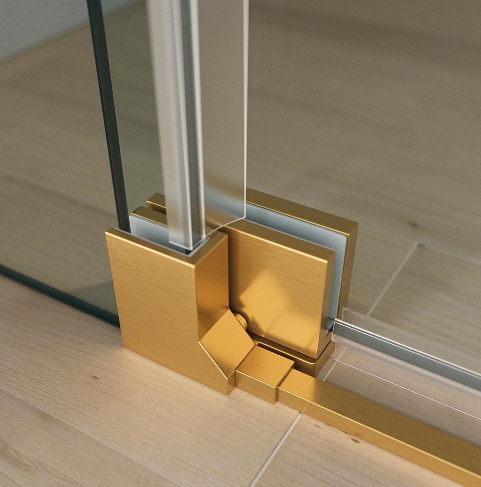 Душевая дверь - Cezares, без коллекции, 80x195 см, SLIDER-B-1-80/90-GRIGIO-BORO