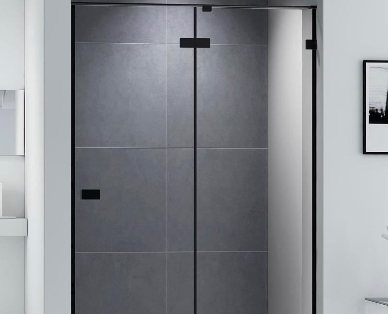 Душевая дверь - Cezares, Bellagio, 101.2x196.8 см, BELLAGIO-B-12-100-C-NERO