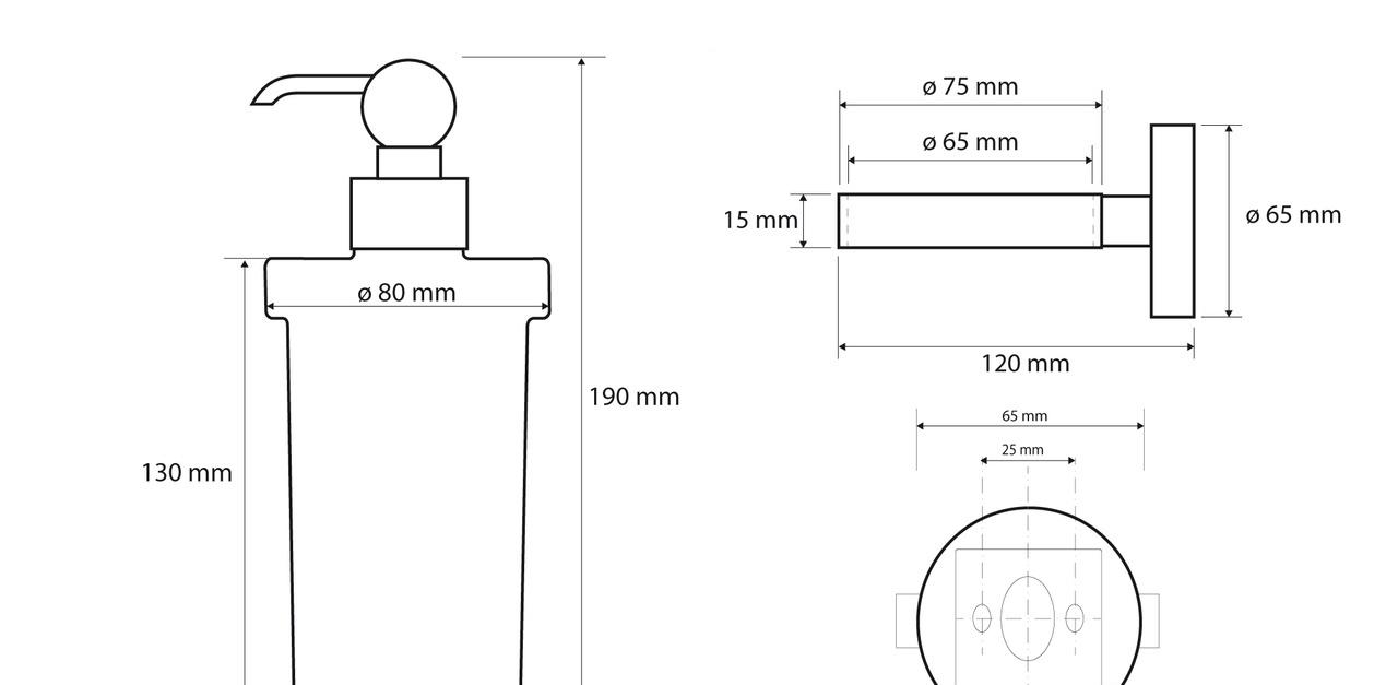 Bemeta Retro, Дозатор для жидкого мыла, 144109017