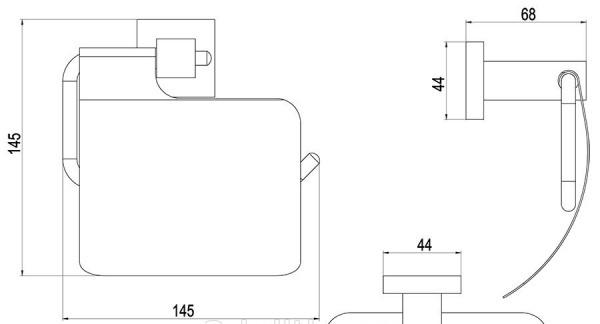 Timo Selene, Держатель туалетной бумаги, 10042/00
