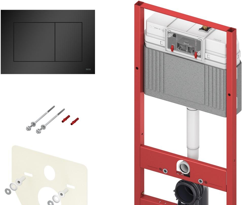 Система инсталляции (комплект) - Tece, Base, 16x50x132 см, K440407