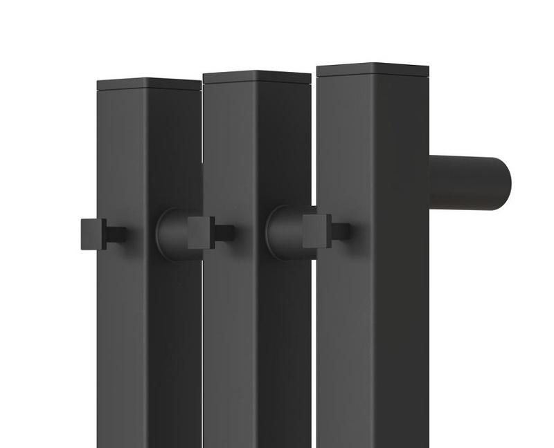 Полотенцесушитель электрический - Point, Гермес, 9.5x15.2x119 см, PN13822B