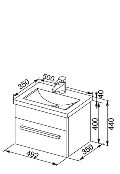 Aquanet Верона, Комплект (гарнитур), 00172682