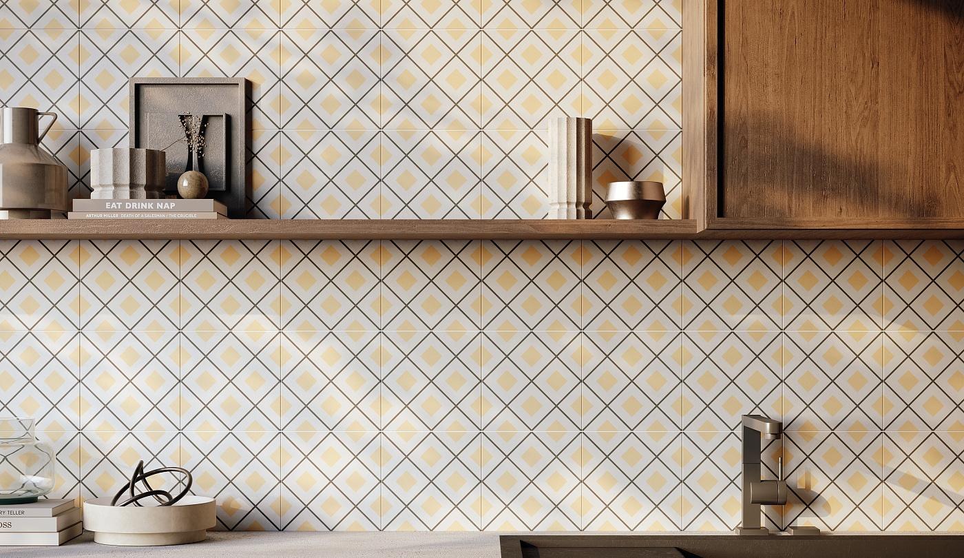 Картинка Creto Pamp, Керамогранит, 20x20 см