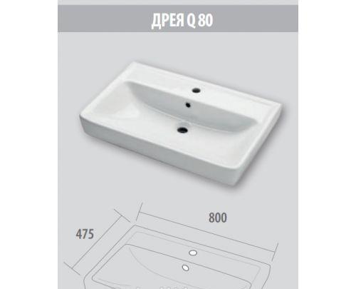 Aquanet Гармония, Раковина столешница, 00197963