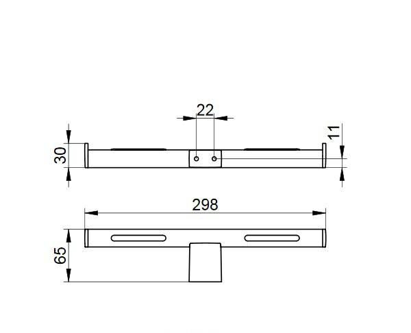 Keuco Plan, Держатель туалетной бумаги, 14963010003