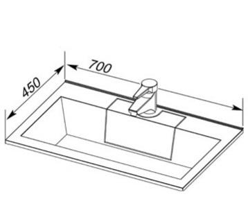 Aquanet Фортуна, Раковина, 00182523