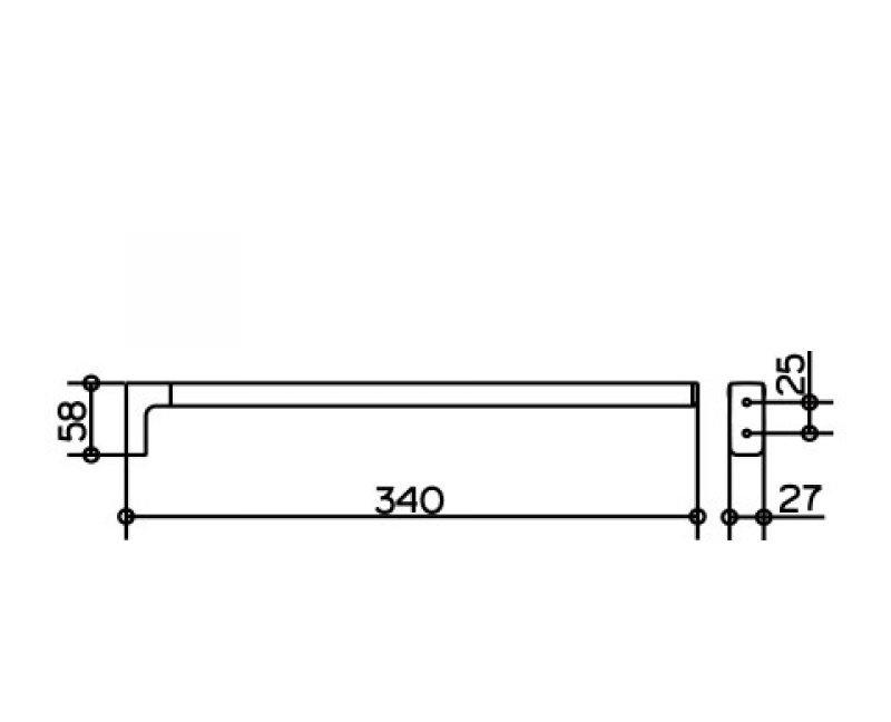 Keuco Moll, Полотенцедержатель, 12722 010000 / 12722010000