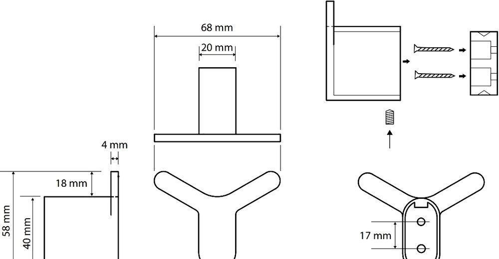 Bemeta Organic, Крючок, 157106211