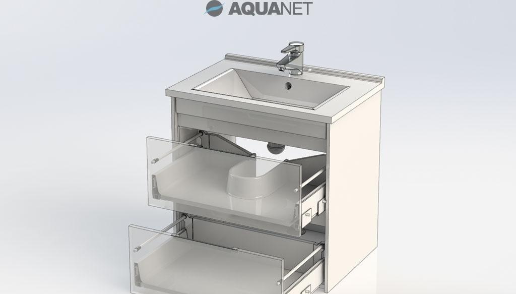 Aquanet Тулон, Тумба для раковины, M15MOX0801SG