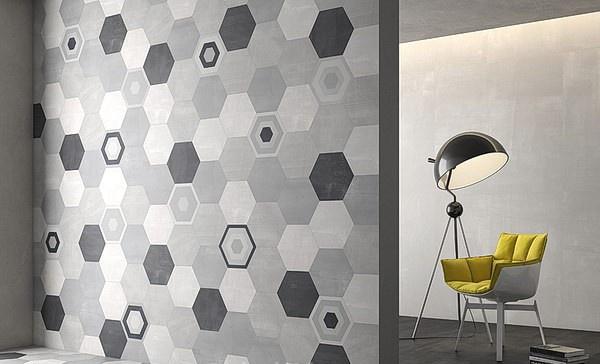 Картинка Geotiles Starkdec / Starkhex, Керамогранит, 25.8x29 см