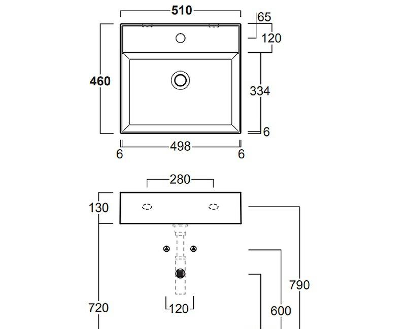 Simas Top E Lavabi D Arredo, Раковина, AG51 bi*1