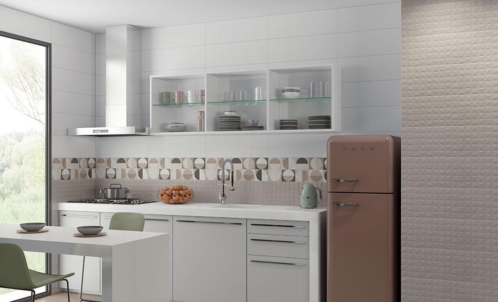 Картинка Cifre Cromatica, Настенная плитка, 75x25 см