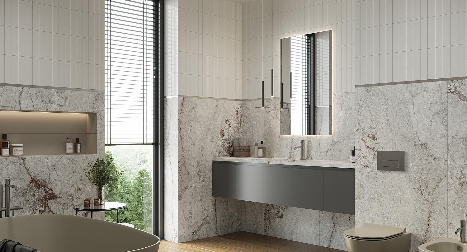 Картинка Creto Forest, Керамогранит, 19.4x120 см