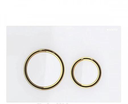 Кнопка смыва - Geberit, Sigma, 1.1x24x15.8 см, 115.652.SI.1