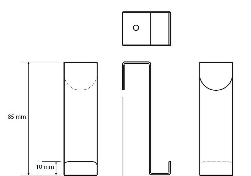 Bemeta Dark, Крючок, 101106150