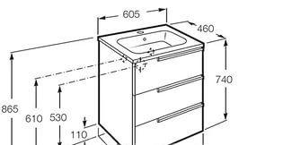 Roca Victoria Nord, Тумба для раковины, ZRU9302834