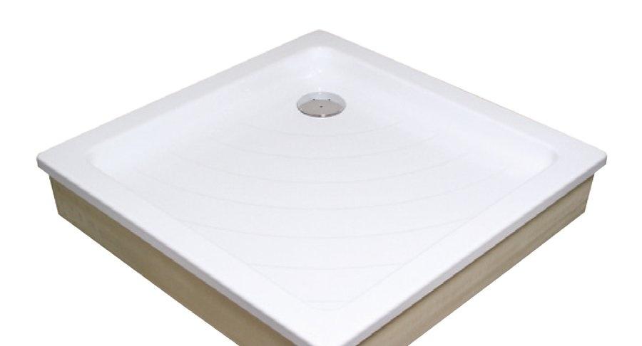 Душевой поддон - Ravak, Angela, 90x90x3 см, A017701220