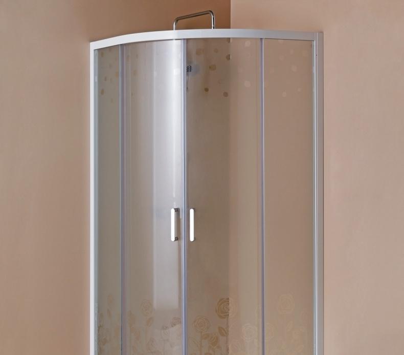 Душевой уголок - Cezares, Rosa, 90x90x195 см, ROSA-R-2-90-RO-Bi / ROSA-R-R-2-90-RO-Bi