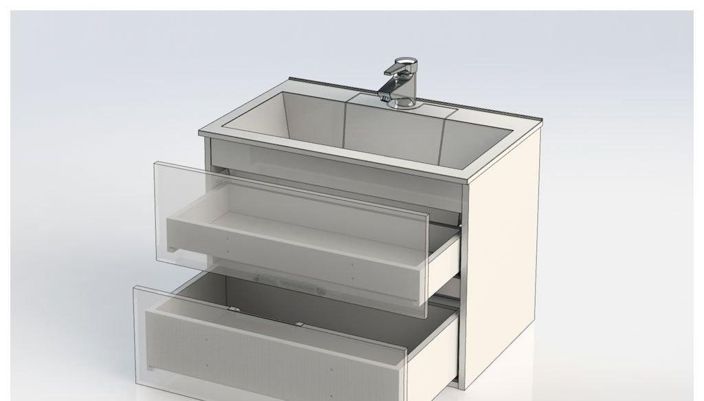 Aquanet Алвита, Тумба с раковиной, 00212680