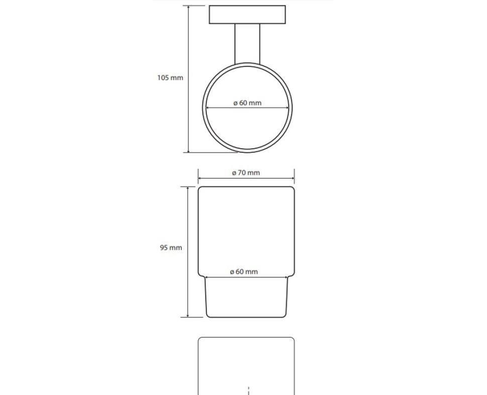 Bemeta Sablo, Стакан, 160110012