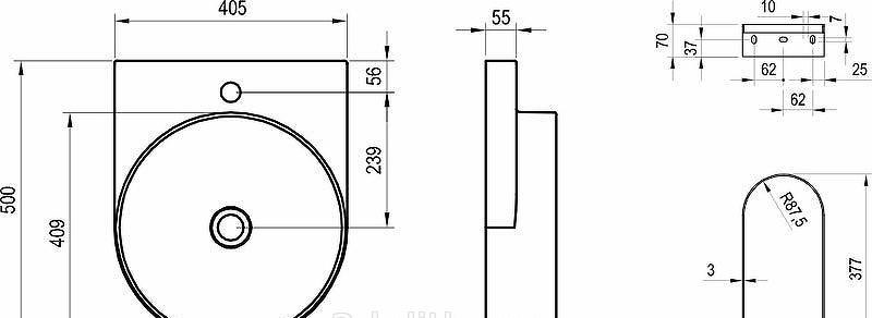 Ravak Yard, Раковина, XJX01240002