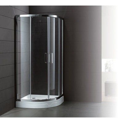 Душевой уголок - Cezares, Porta, 100x100x195 см, PORTA-D-R-2-100-C-Cr / PORTA-R-2-100-C-Cr