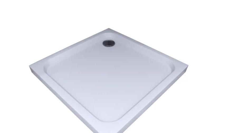 Душевой поддон - Aquatek, без коллекции, 80x80x2 см, DPA-0000001