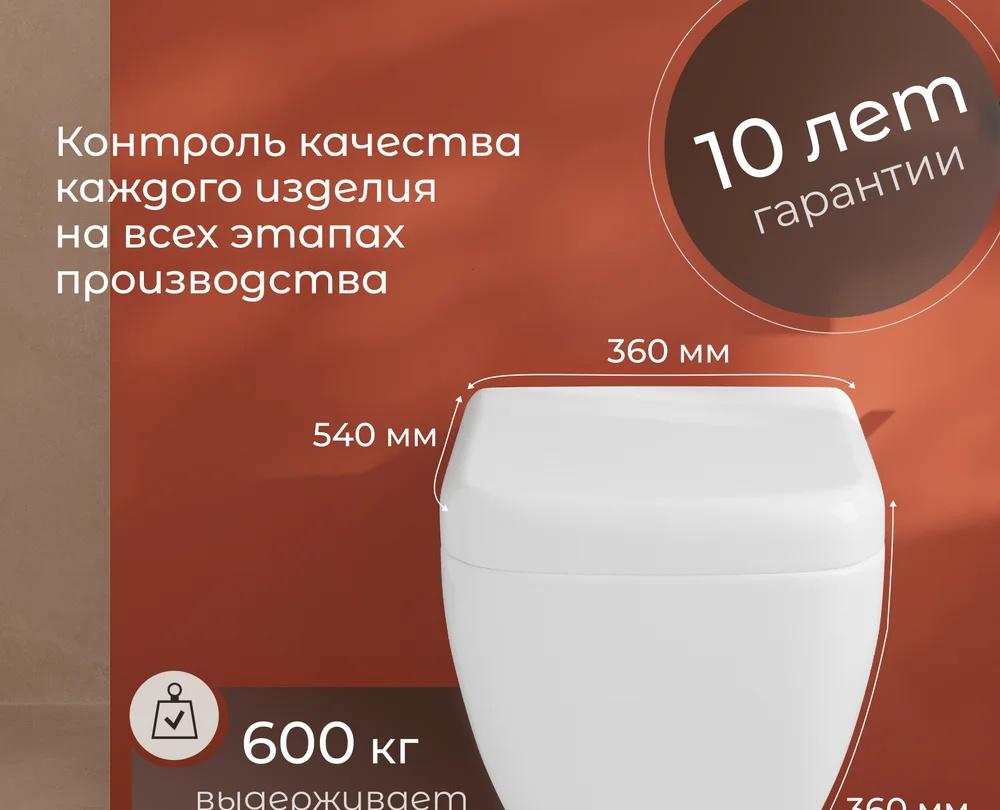 Vitra Shift, Унитаз подвесной, BB120CBR/BB120SC