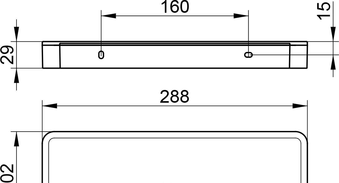 Keuco Plan, Полка, 14959 010038