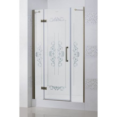 Душевая дверь - Cezares, Magic Royal Palace, 130x195 см, MAGIC-B-13-40+60/30-ROYAL PALACE-CP-Cr-L / MAGIC-60/30-ROYAL PALACE-CP-Cr-L