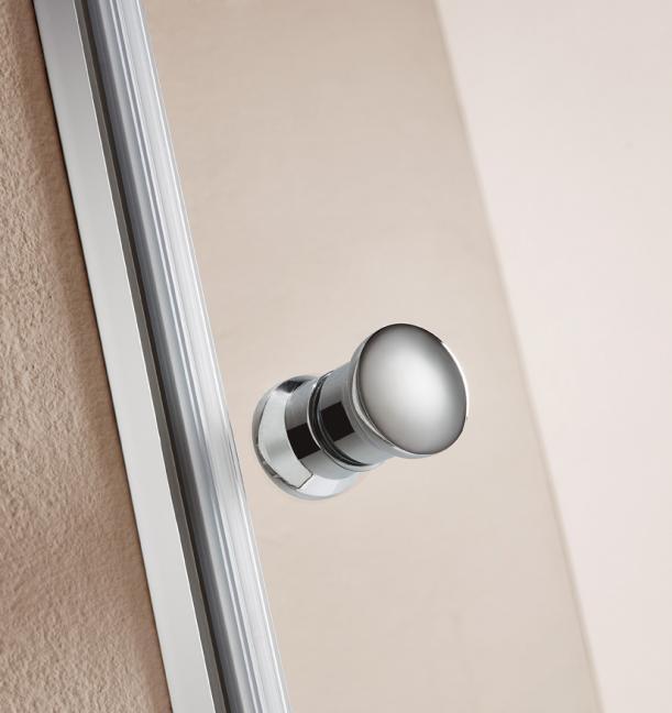 Душевая дверь - Cezares, Variante, 120x195 см, VARIANTE-B-1-120/130-C-Cr