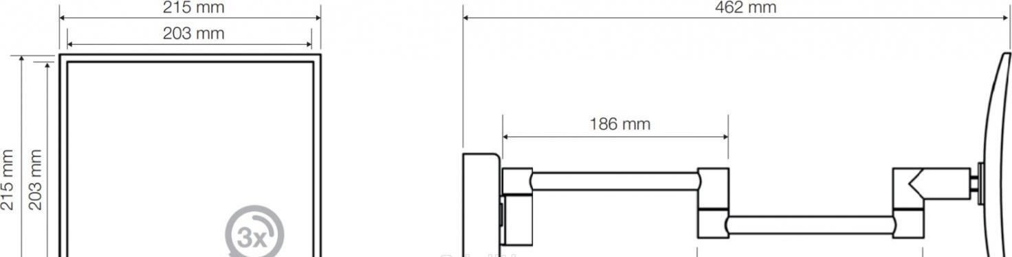 Bemeta без коллекции, Косметическое зеркало, 116301212