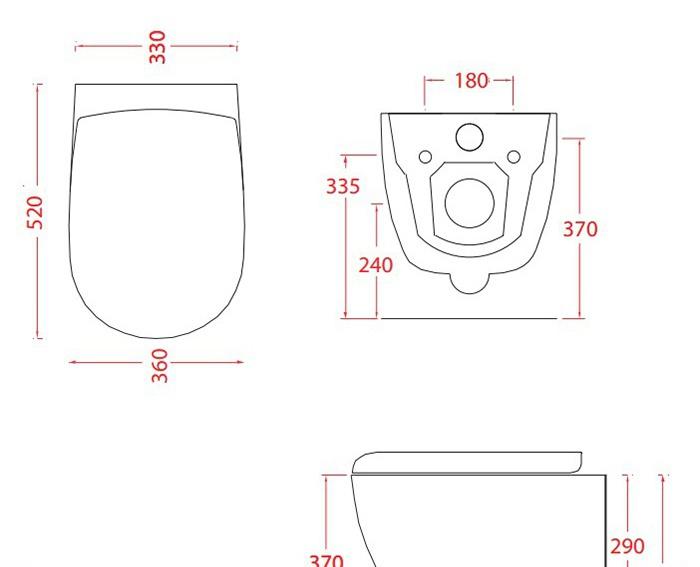 ArtCeram File 2.0, Унитаз подвесной, FLV004 44 00