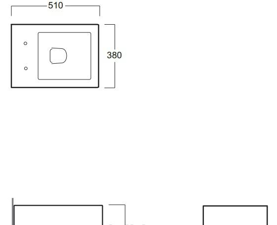 Simas Frozen, Унитаз подвесной, FZ18bi