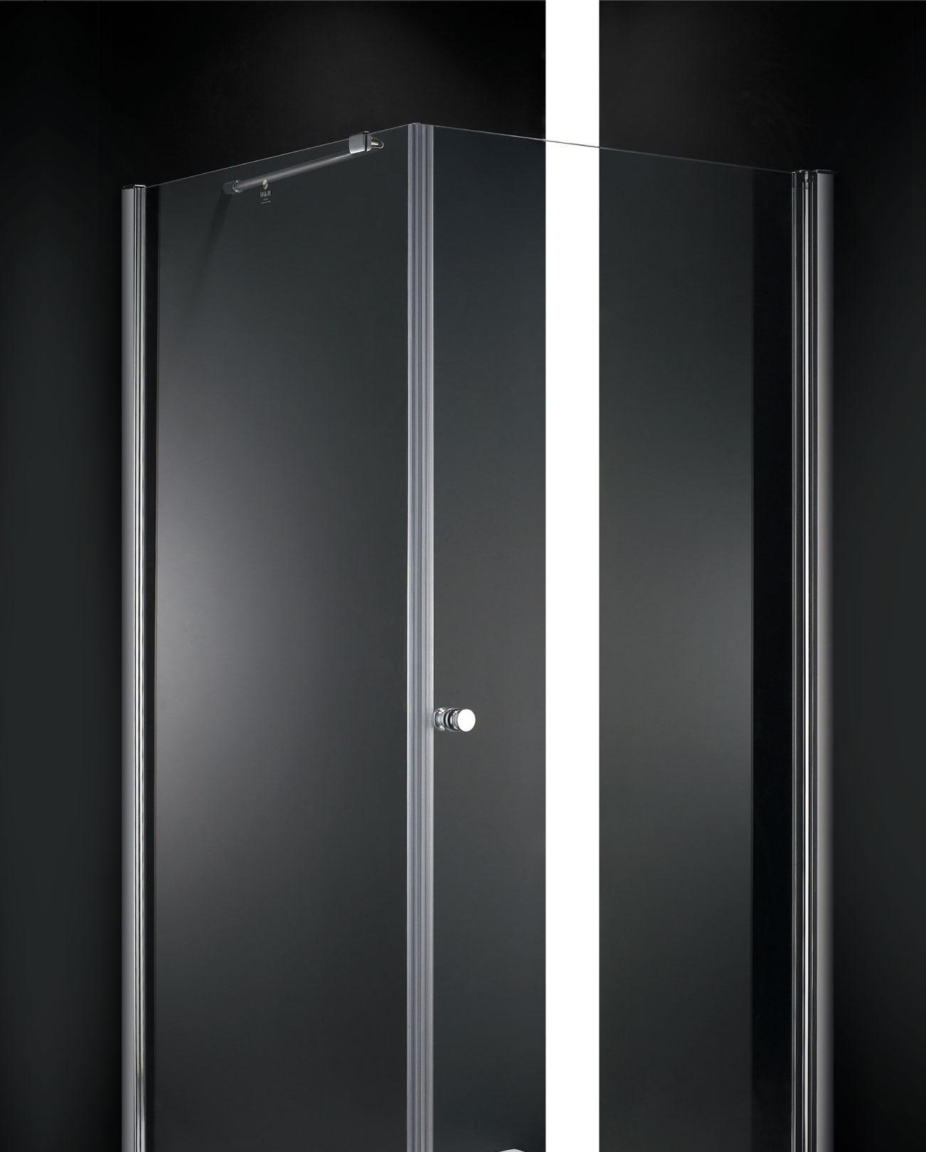 Душевой уголок - Cezares, Elena, 100x100x195 см, ELENA-W-A-1-100-P-Cr-R